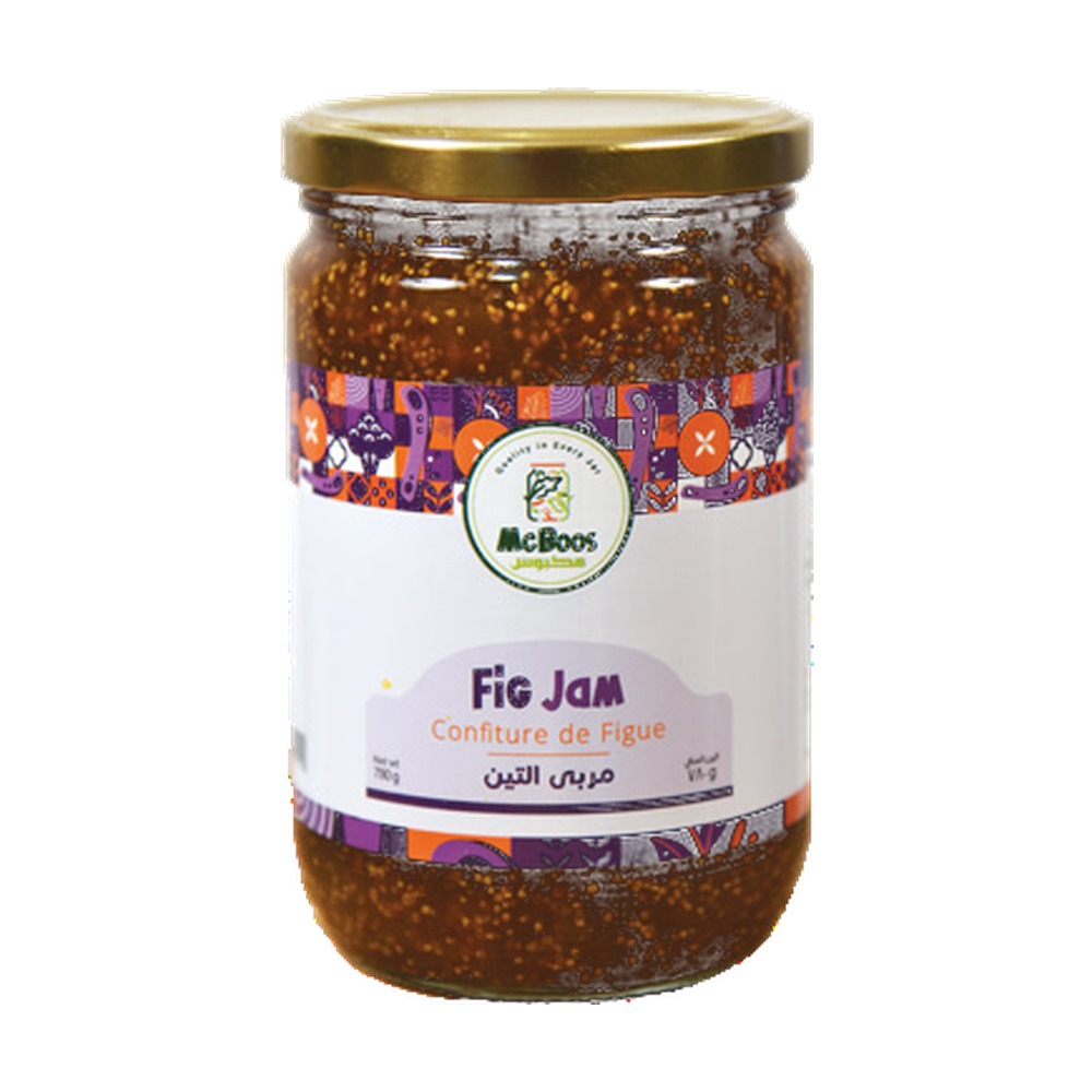 Fig Jam مربى التين - McBoos - 390g, 780g