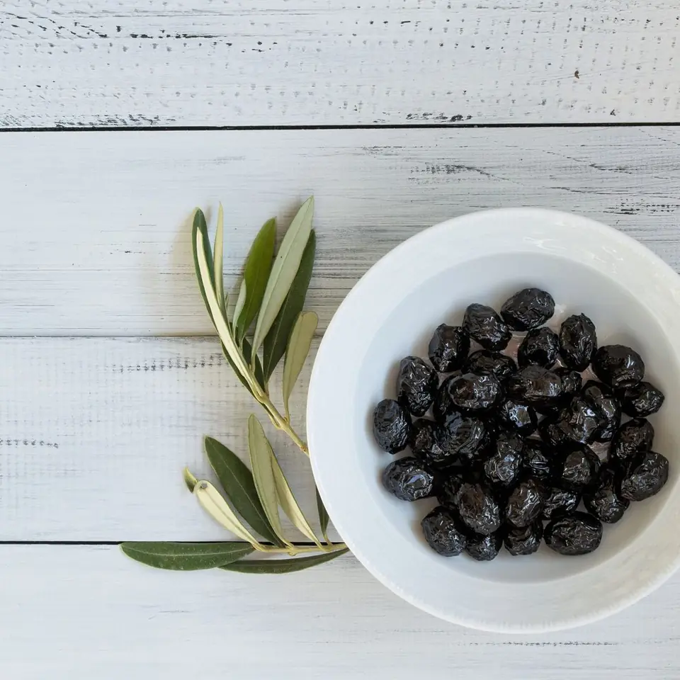 Black Olives Jar