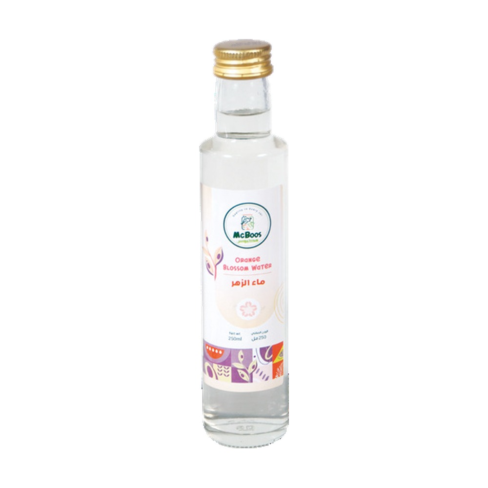 Orange Blossom Water ماء الزهر - McBoos - 250ml, 500ml