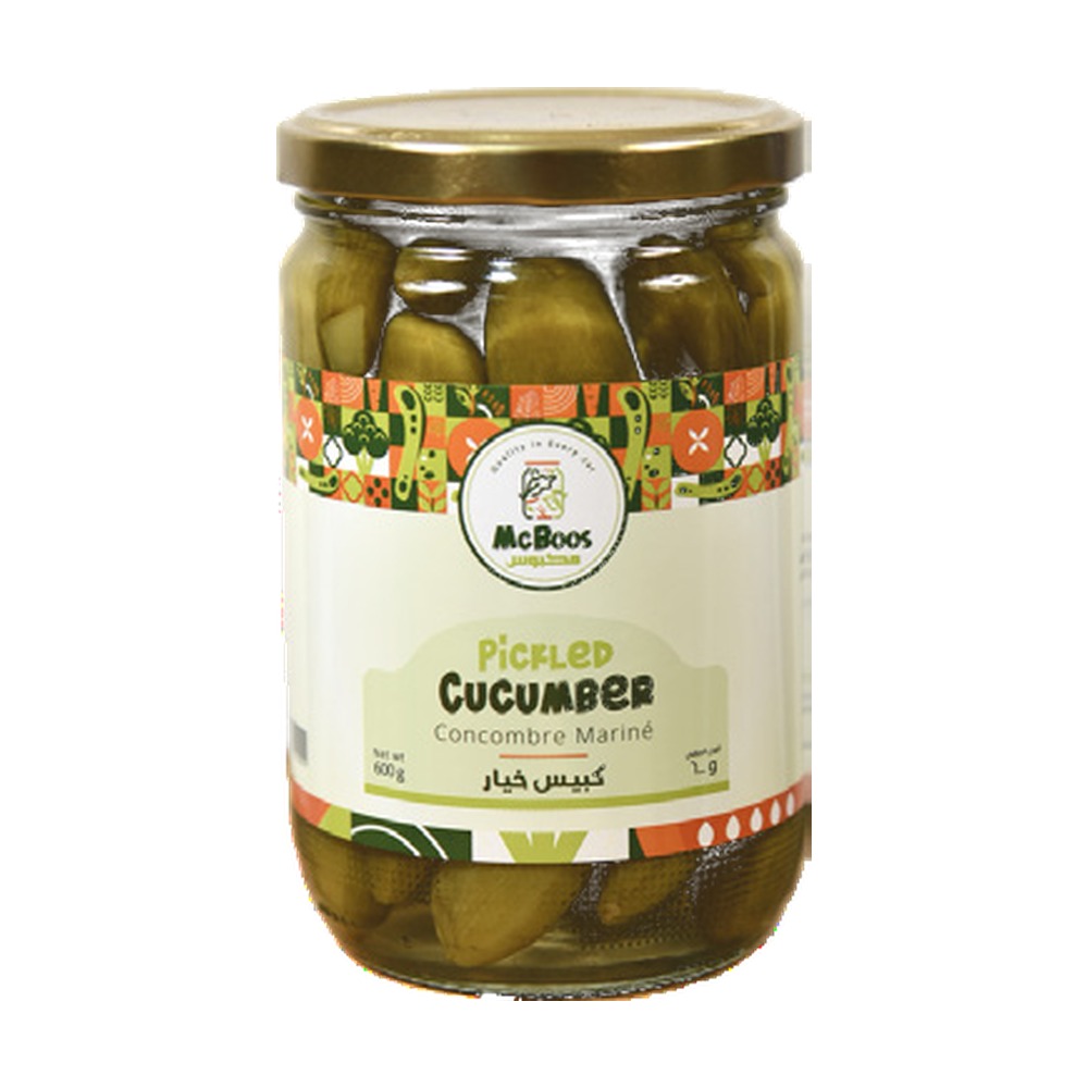 Pickled Cucumber كبيس خيار - McBoos - 600g