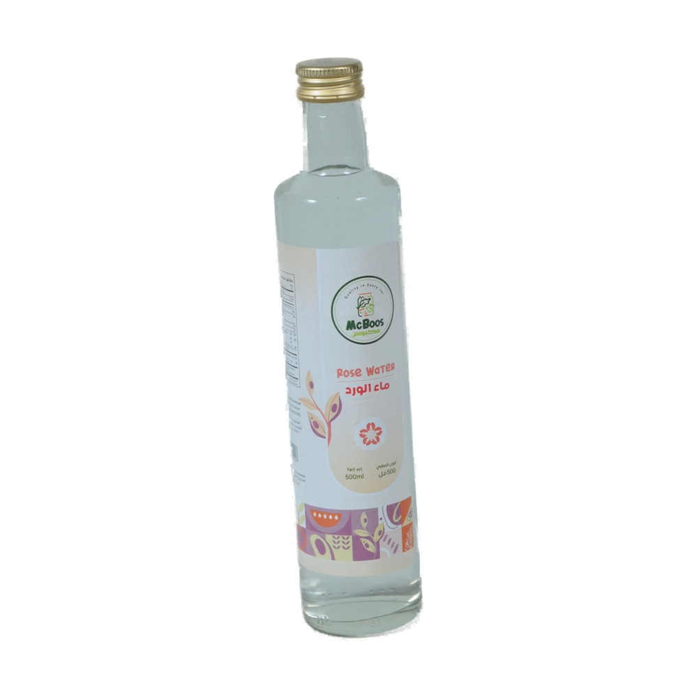 Rose Water ماء الورد - McBoos - 250ml, 500ml
