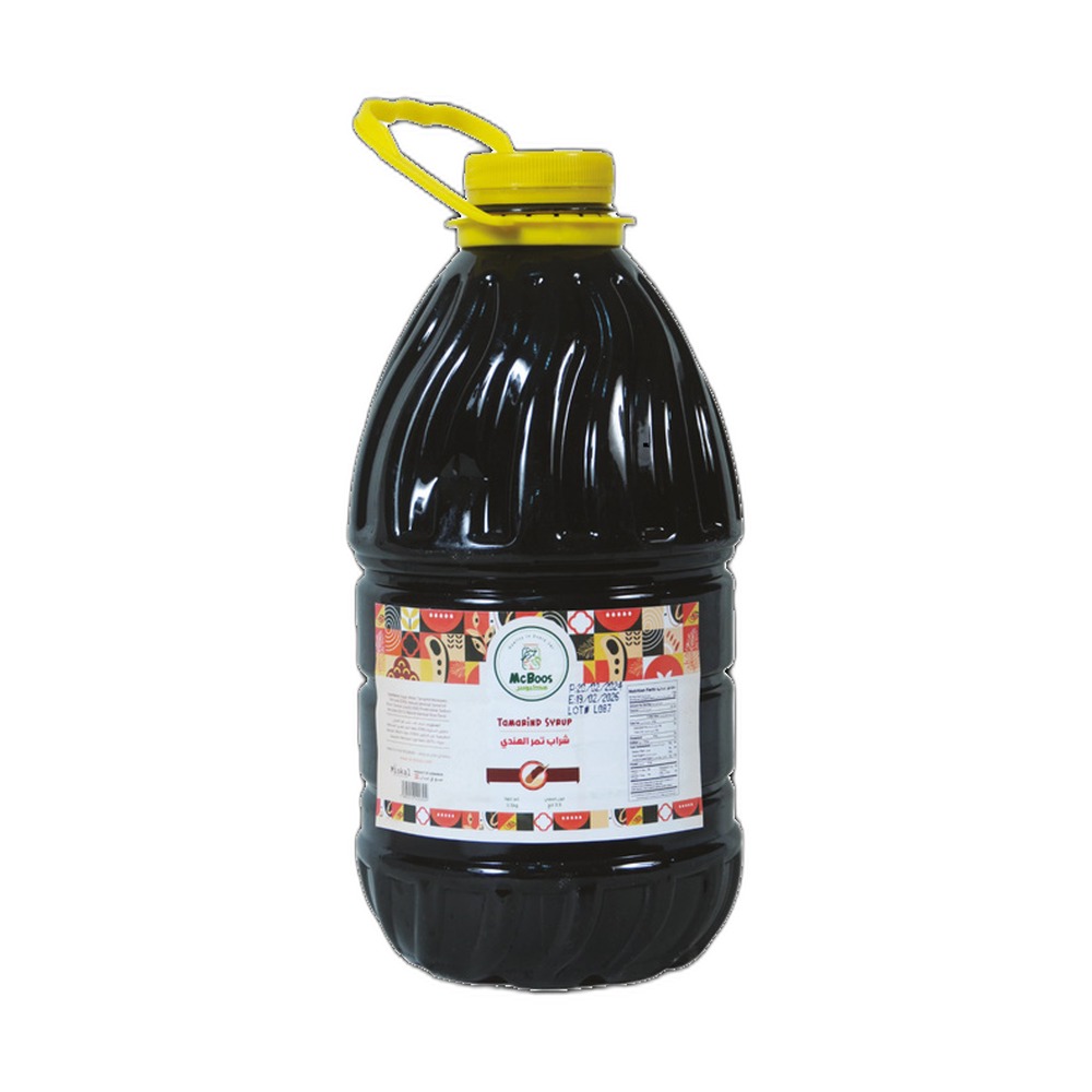 Tamarind Syrup شراب تمر هندي - McBoos - 3.5kg